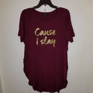 NWOT Tshirt/bathing suit cover